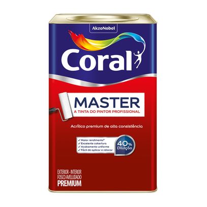 TINTA MASTER FO BRANCO 18L