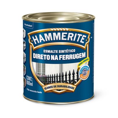 HAMMERITE FER BR PRATA 800ml