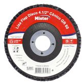 LIXA FLAP DISCO 4,5 CONICO OX ALUM GR060 MISTER