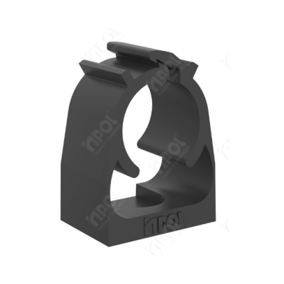 ABRACADEIRA ELETRODUTO PLASTICA 1 PRETO INPOL