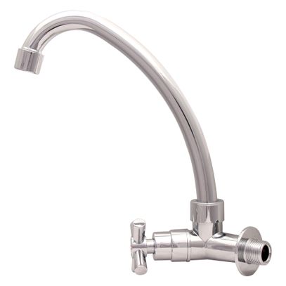 TORNEIRA ABS PAREDE BICA ALTA MOVEL C31 CROM MISTER