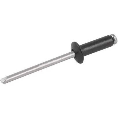 REBITE ALUMINIO 3,2x10 C/(1000) PRETO MISTER