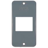 CONDULETE PLACA P/2 TECLA 3/4 CINZA INPOL