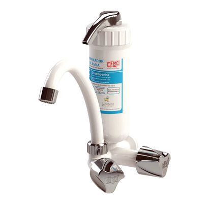 PURIFICADOR C/ TORN BICA MOVEL HERC PLUS BRANCO/CROM 2906 HERC