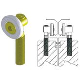 ROLDANA P/PORTA HASTE ROSCA 6mm ROD NYLON C/2PC CELSUS