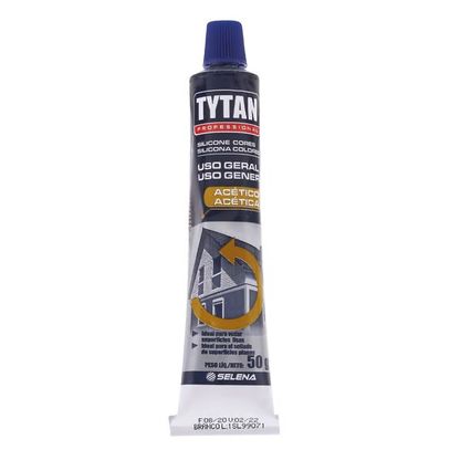 SILICONE TYTAN COR 50g BRANCO