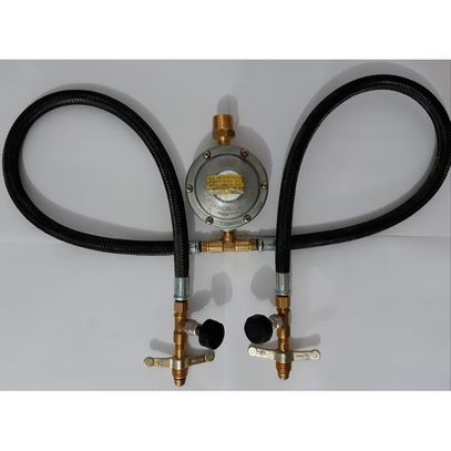 CONJUNTO GAS P13 BOTIJAO 2x REG 5Kg/h 7393 PNG