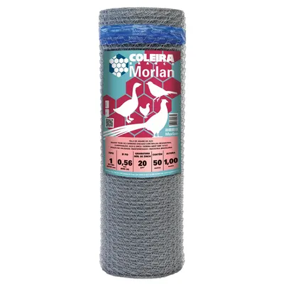 TELA GALV PINTEIRO BWG24 1,00x50m MORLAN