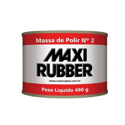 MASSA DE POLIR N.2 490g MAXI RUBBER  6MH014