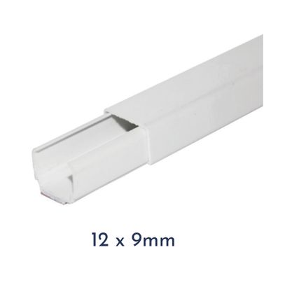 CANALETA SISTEMA CONDUTECK 12x09 C/ADESIV S/DIV CA1209A