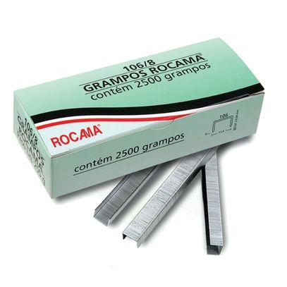 GRAMPO TAPECEIRO GALV 80/12 (2976 grampos) ROCAMA