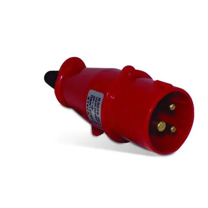 PLUG NEWKON 2P+T 16A 380/440V 9H VM N3079 STECK