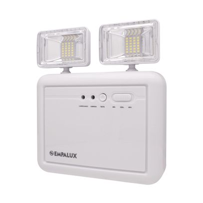 ILUM EMERG LED 2 FAROIS QUAD 2200lm BIV EMPALUX ID
