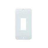 CONDULETE PLACA P/1TECLA 3/4 BRANCO INPOL