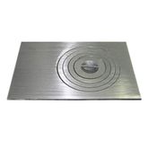 CHAPA FOGAO ECONOMICA 65x45 1F POL IANY