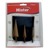 BROCA ESCALONADA TITANIO 3PCS (4-12 4-20 4-32) MISTER