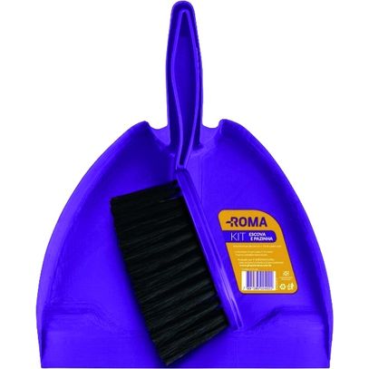 KIT PAZINHA PLASTICA C/ESCOVA 6070 5 ROMA
