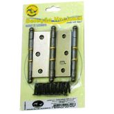DOBRADICA KIT 3PC OX 3,0x2,5 LARGA C/ANEL NAC