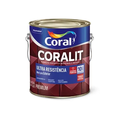 TINTA ESM CORALIT ULTRA AC MARROM 3,6L
