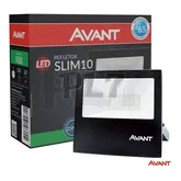REFLETOR LED SLIM 010W BIV VERDE AVANT