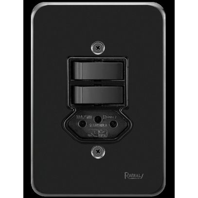 POLAR BLACK TECLA 2(S)+TOM ABNT 10A RADIAL